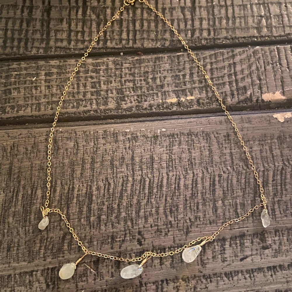Custom stone necklace from San Diego